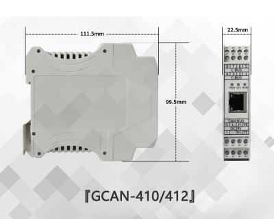 GCAN-410型可编程智能网关