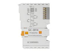 GC-3814型4路PT1000温度模拟量输入IO(2线16位）
