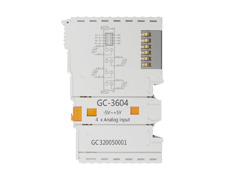 GC-3604型4路-5V～+5V电压模拟量输入IO(16位）