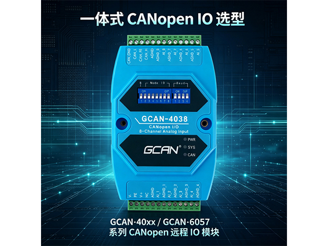 一体式 CANopen IO 选型