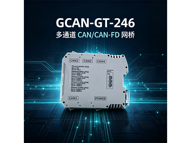 GCAN‑GT‑246多通道CAN/CAN‑FD网桥